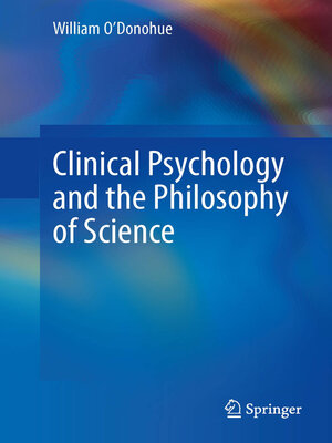 cover image of Clinical Psychology and the Philosophy of Science